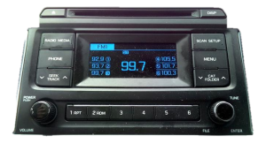 2015 Hyundai Sonata AM-FM-CD Radio with Display (Used OEM)
