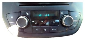 2012-2013 Buick Regal Black Automatic Temperature Control Module with Heated Seats (Used OEM)
