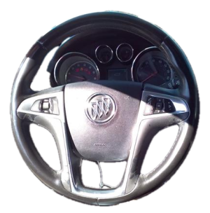 2013-2017 Buick Regal Black Tilt and Telescopic Steering Column with Cruise and Radio Controls (Used OEM)