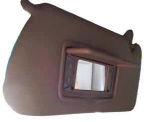 2003-2007 Cadillac CTS Beige Sun Visor without Garage Door Opener - Left (Driver) (Used OEM)