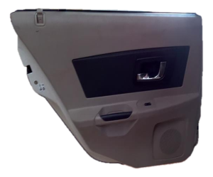2003-2007 Cadillac CTS Beige Door Interior Trim Panel with Power Windows and Locks - Rear, Left (Driver) (Used OEM)