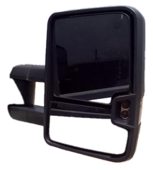 2006-2007 Chevrolet Silverado 3500 Black Power Towing Door/Side View Mirror - Right (Passenger) (Used OEM)