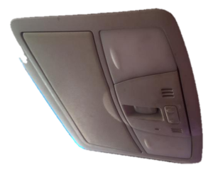 2008-2012 Nissan Rogue Tan Overhead Console Panel with Map Lights (Used OEM)