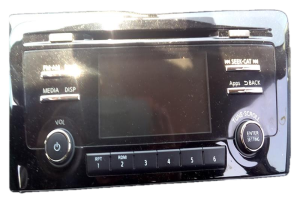 2015-2016 Nissan Rogue AM/FM/CD Radio Receiver with 5.0-Inch Screen (Used OEM)