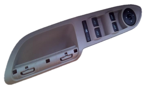 2014-2018 Ford Transit Connect Chrome Master Power Window and Door Lock Switch - Left (Driver) (Used OEM)