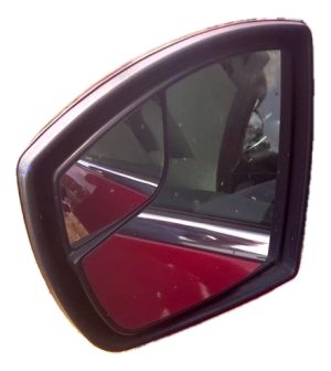 2013-2016 Ford Escape Red Power Door/Side View Mirror - Left (Driver) (Used OEM)