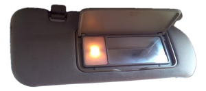 2005-2007 Kia Sorento Tan Sun Visor without Illuminated Vanity Mirror - Right (Passenger) (Used OEM)