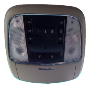 2011-2015 Jeep Grand Cherokee Gray Front Floor Console Panel (Used OEM)
