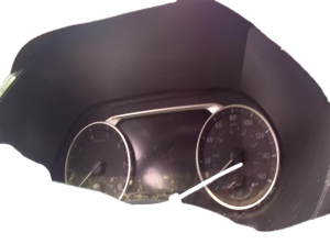 2020-2025 Nissan Sentra Black Speedometer Instrument Panel Bezel (Used OEM)