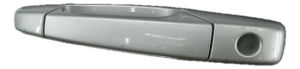 2007-2013 Chevrolet Avalanche Silver Exterior Door Handle Assembly - Front, Left (Driver) (Used OEM)