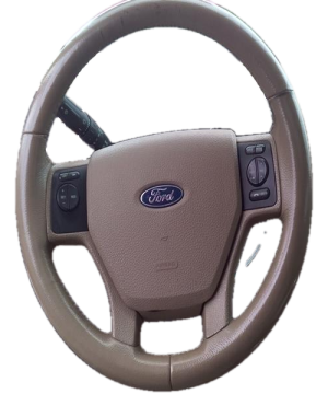 2008-2010 Mercury Mountaineer Tan Tilt Steering Column with Cruise and Radio Controls (Used OEM)