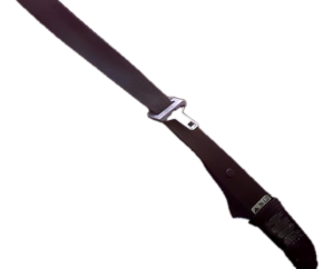 2007-2011 Dodge Nitro Black Seat Belt Assembly - Rear, Left (Driver) (Used OEM)