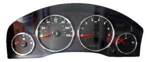 2010 Jeep Liberty Instrument Cluster without Compass or Outside Temperature Display (Used OEM)