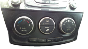  Mazda Mazda5 Black Temperature Control Instrument Panel Bezel (Used OEM)