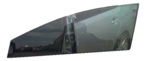 2004-2009 Toyota Prius Door Glass - Front, Left (Driver) (Used OEM)