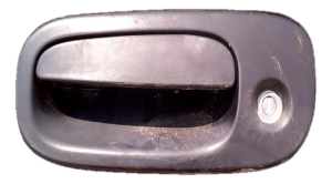 2008-2010 Dodge Challenger Black Exterior Door Handle - Left (Driver) (Used OEM)