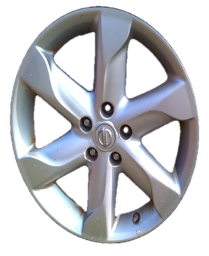 2009-2010 Nissan Murano Silver 18x7.5 6-Spoke Painted Alloy Wheel (Used OEM)