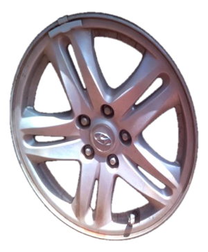2010-2012 Hyundai Santa Fe 17x7 10-Spoke Alloy Wheel (Used OEM)