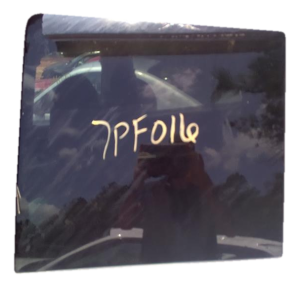 2007-2012 Hyundai Santa Fe Door Window Glass - Rear, Left (Driver) (Used OEM)