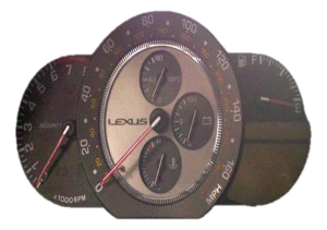 2001 Lexus IS300 MPH Instrument Cluster (Used OEM)