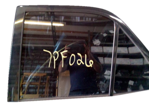 1998-2005 Lexus IS300 Door Window Glass - Rear, Left (Driver) (Used OEM)