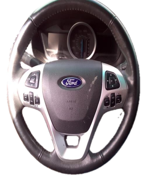 2011-2012 Ford Explorer Black Manual Tilt and Telescopic Steering Column (Used OEM)