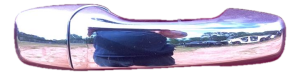 2013-2019 Ford Police Interceptor Utility Red Exterior Door Handle - Rear, Right (Passenger) (Used OEM)