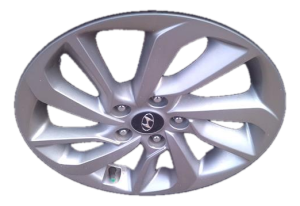 2016-2018 Hyundai Tucson 17x7 Alloy Medium Gray Painted Wheel (Used OEM)