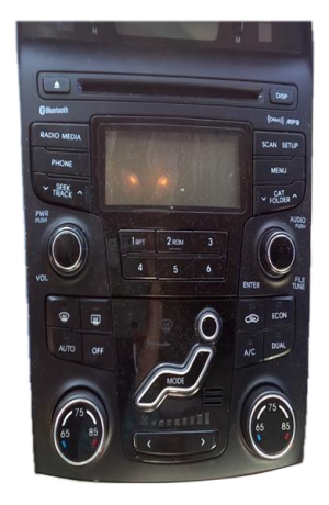 2011-2013 Hyundai Sonata Temperature Control Panel (Used OEM)