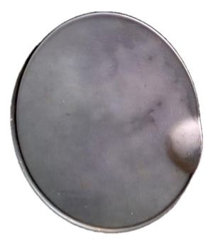 2007-2014 GMC Sierra 2500 HD Blue Single Rear Wheel Fuel Filler Door (Used OEM)