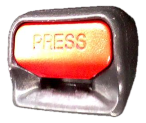 2013-2019 Nissan Sentra Black Seat Belt Buckle - Front, Left (Driver) (Used OEM)