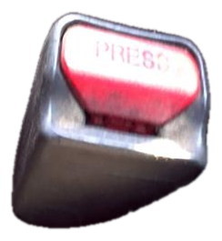 2016-2018 Nissan Sentra Black Seat Belt Buckle - Front, Right (Passenger) (Used OEM)