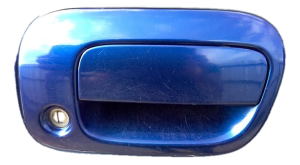 2001-2005 Toyota RAV4 Blue Exterior Door Handle (Used OEM)