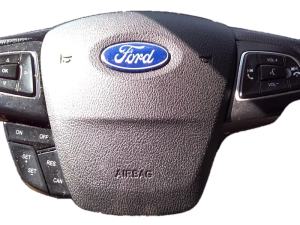 2015-2018 Ford Focus Black Steering Wheel Air Bag - Left (Driver) (Used OEM)
