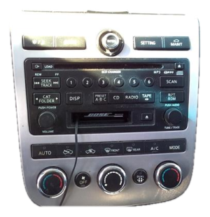 2006-2007 Nissan Murano Temperature and Radio Control Panel (Used OEM)