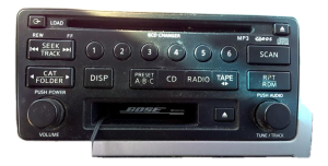 2006-2007 Nissan Murano AM-FM-Cassette-6CD Bose 2-DIN Radio Receiver (Used OEM)