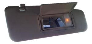 2006-2007 Nissan Murano Gray Sun Visor - Right (Passenger) (Used OEM)