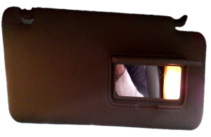 2011-2017 Nissan Quest Beige Illuminated Sun Visor - Right (Passenger) (Used OEM)