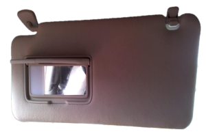 2011-2017 Nissan Quest Beige Illuminated Sun Visor - Left (Driver) (Used OEM)