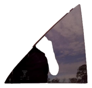 2007-2011 Toyota Camry Door Vent Glass - Rear, Right (Passenger) (Used OEM)