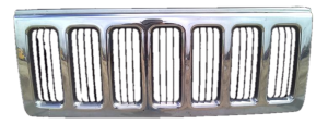2006-2010 Jeep Commander Chrome Chrome Vertical Bar Grille (Used OEM)