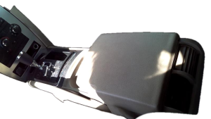 2008-2009 Jeep Commander Beige Front Floor Console Panel (Used OEM)