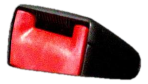 2013-2016 Ford Fusion Black Seat Belt Buckle - Front, Right (Passenger) (Used OEM)