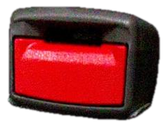 2017-2019 Buick LaCrosse Black Seat Belt Buckle - Front, Right (Passenger) (Used OEM)