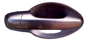 2012-2014 Honda CR-V Gray Exterior Door Handle Assembly - Front, Right (Passenger) (Used OEM)