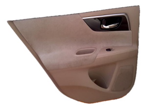 2013-2018 Nissan Altima Tan Door Interior Trim Panel - Rear (Used OEM)