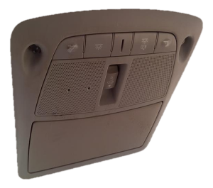 2013 Nissan Altima Tan Overhead Console Panel with Map Lamps (Used OEM)