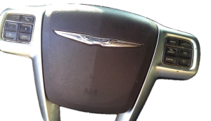 2012-2014 Dodge Challenger Black Roof Curtain Air Bag - Left (Driver) (Used OEM)