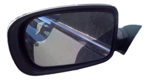 2011-2014 Chrysler 300 Gray Power Door/Side View Mirror - Left (Driver) (Used OEM)