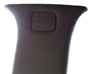 2013-2017 Buick Enclave Gray Roof Curtain Air Bag - Right (Passenger) (Used OEM)